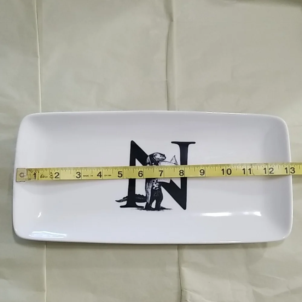 Williams-Sonoma x Rory Dobner N Newt With Newspaper Plate NWT